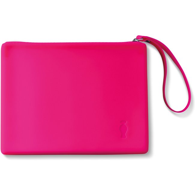 Nécessaire Rosa de Silicone