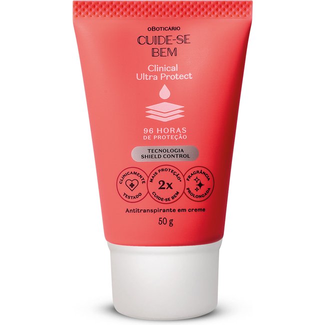 Antitranspirante em Creme Cuide-se Bem Clinical Ultra Protect 50g