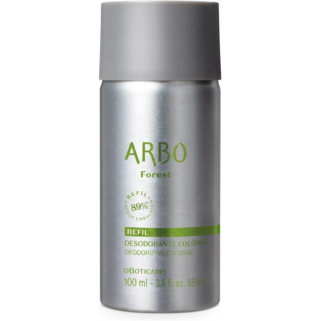 Refil Arbo Forest Desodorante Colônia 100ml