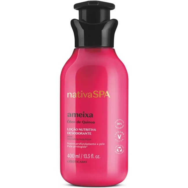 Loção Hidratante Desodorante Corporal Nativa SPA Ameixa 400ml