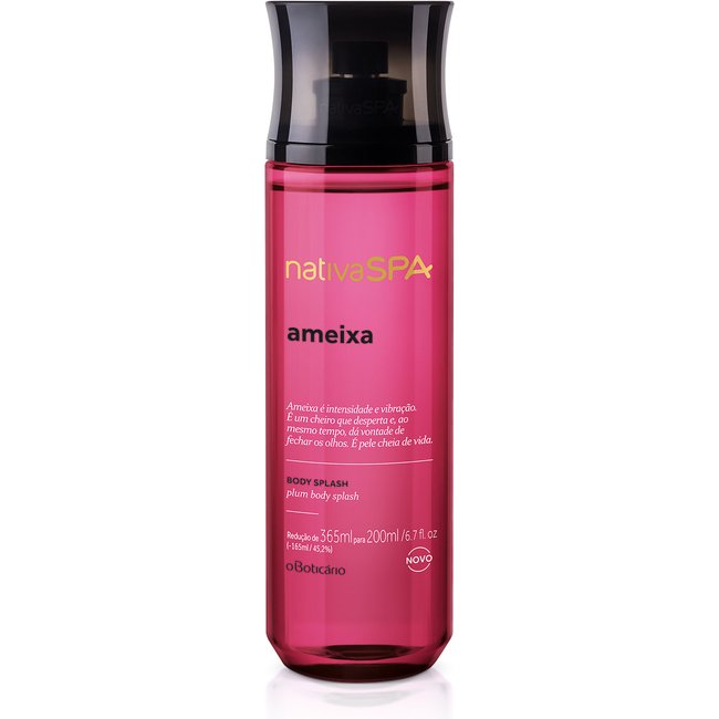 Nativa Spa Ameixa Desodorante Colônia Body Splash 200ml