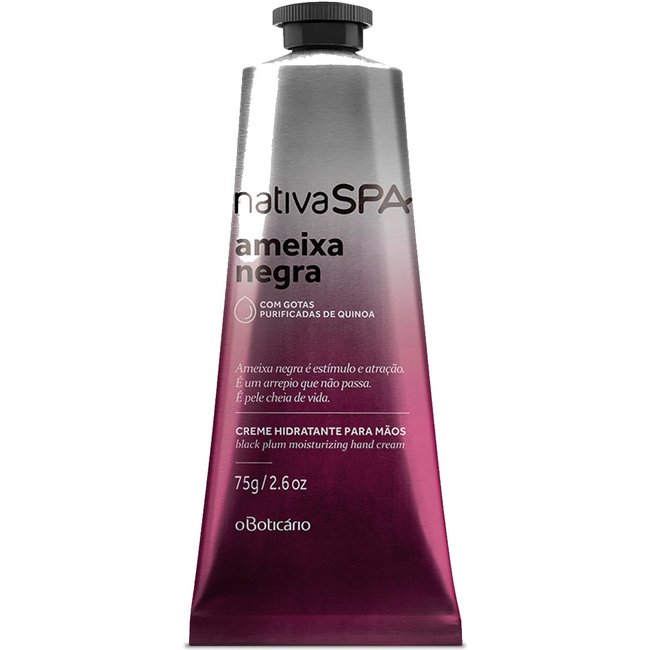 Creme Desodorante para as Mãos Nativa SPA Ameixa Negra 75g