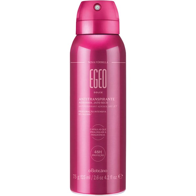 Desodorante Antitranspirante Aerosol Egeo Dolce 75g/125ml