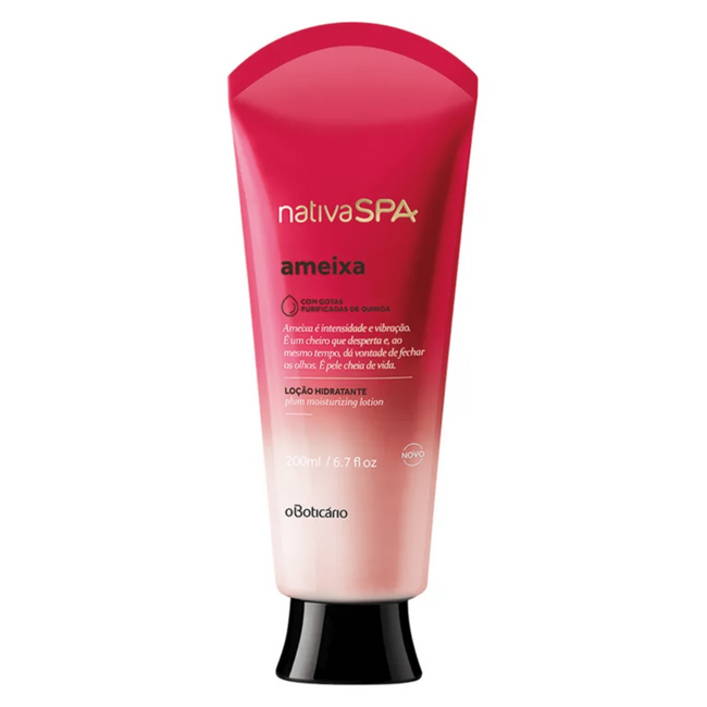 Loção Hidratante Corporal Desodorante Nativa SPA Ameixa 200ml