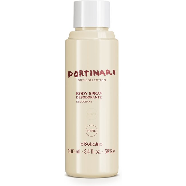 Refil Desodorante Body Spray Boticollection Portinari 100ml