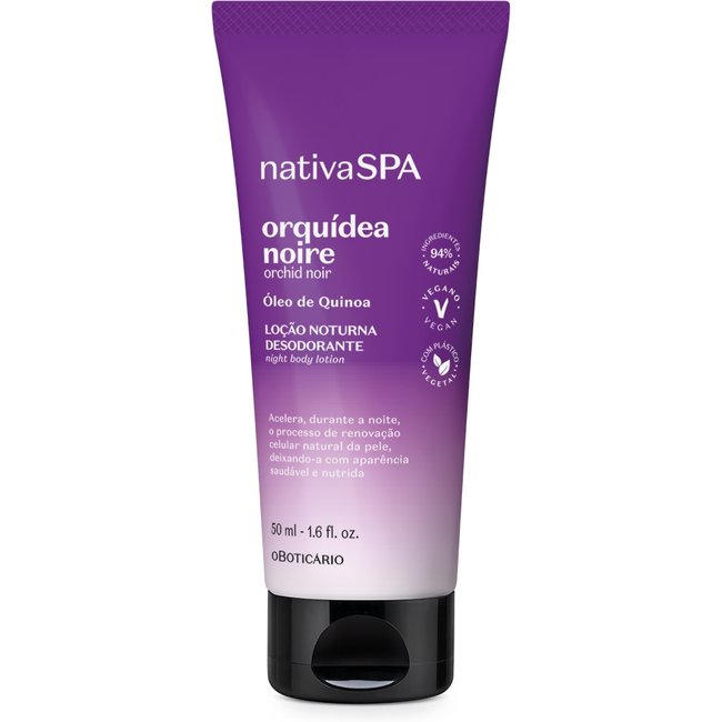 Loção Noturna Desodorante Nativa SPA Orquídea Noire 50ml