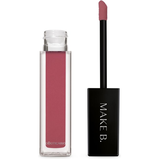 Batom Líquido Mate Rosa Exotic Rose Make B. 5ml