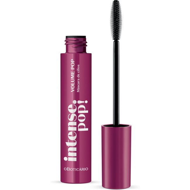Máscara Para Cílios Preta Intense Pop! 10g