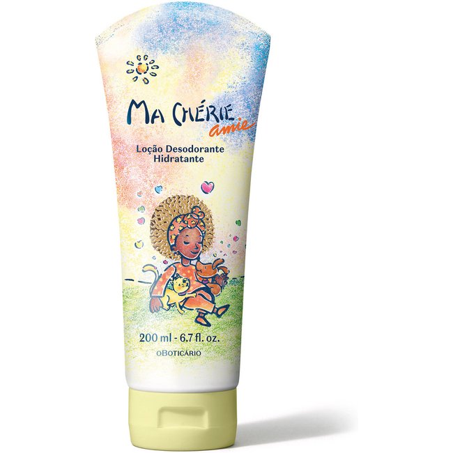 Loção Desodorante Hidratante Ma Chérie Amie 200ml