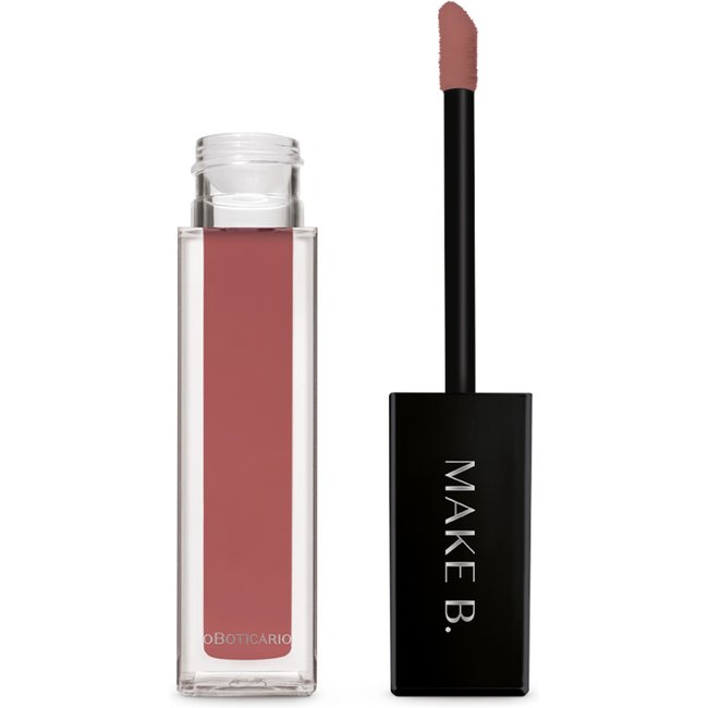 Gloss Labial Rosa New Rose Make B. 5ml