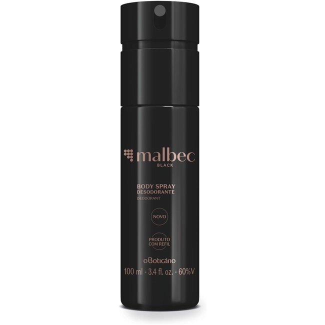 Desodorante Body Spray Malbec Black 100ml
