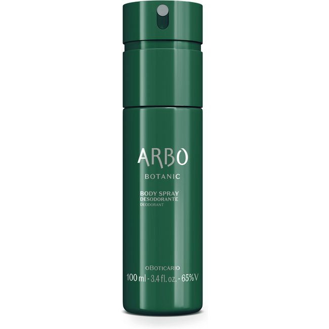 Body Spray Desodorante Arbo Botanic 100ml