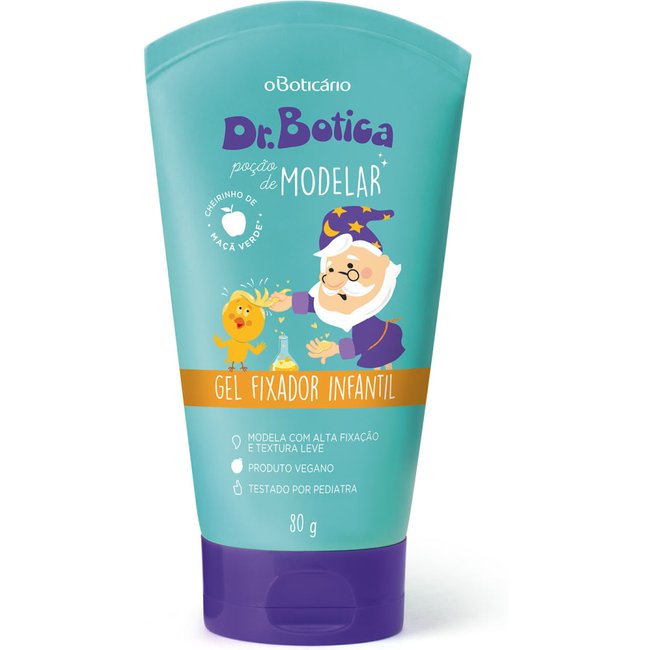 Gel Fixador Capilar Infantil Poção de Modelar Dr. Botica 80g
