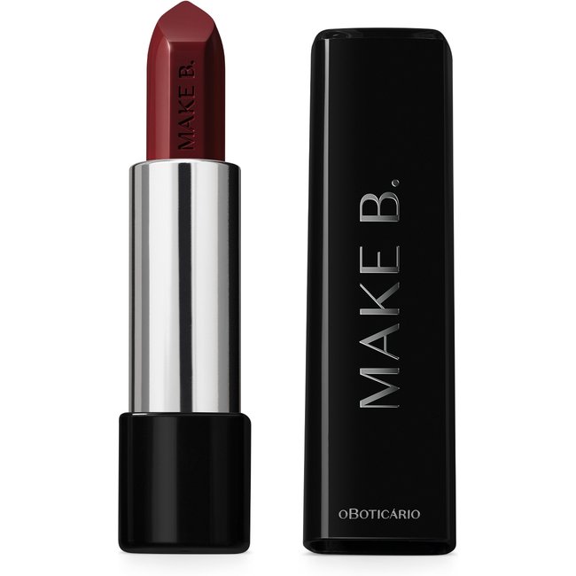 Batom Glossy Marrom Nude Make B. 3,6g