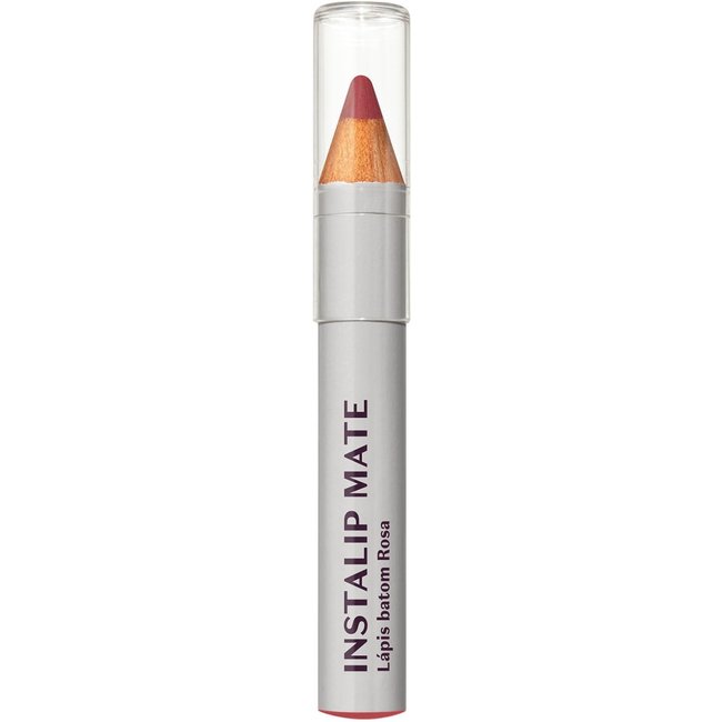 Lápis Batom Rosa Instalip Mate Intense 1,2g