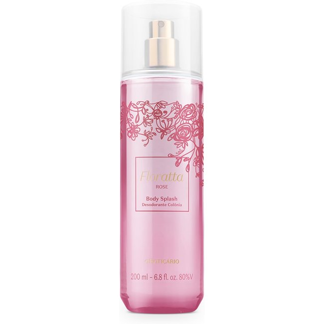 Body Splash Desodorante Colônia Floratta Rose 200ml