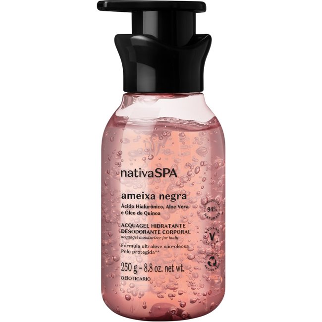 Acquagel Hidratante Desodorante Corporal Nativa SPA Ameixa Negra 250g