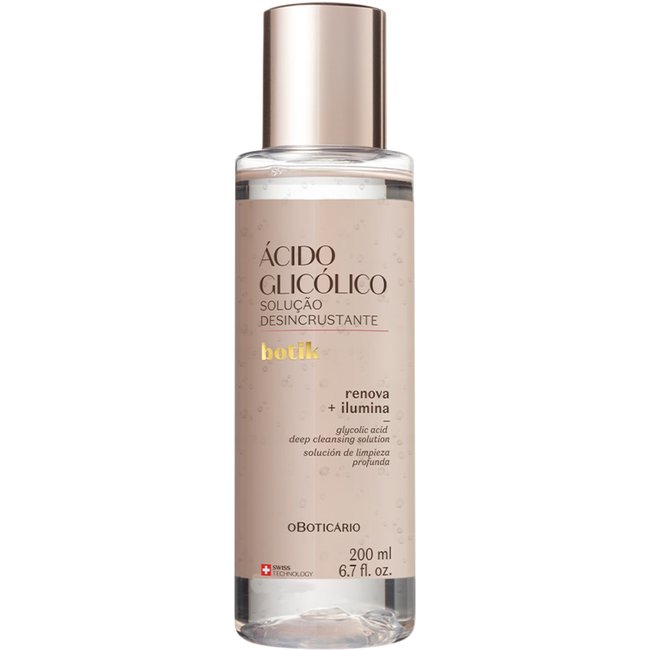 Solução Desincrustante Ácido Glicólico Botik 200ml