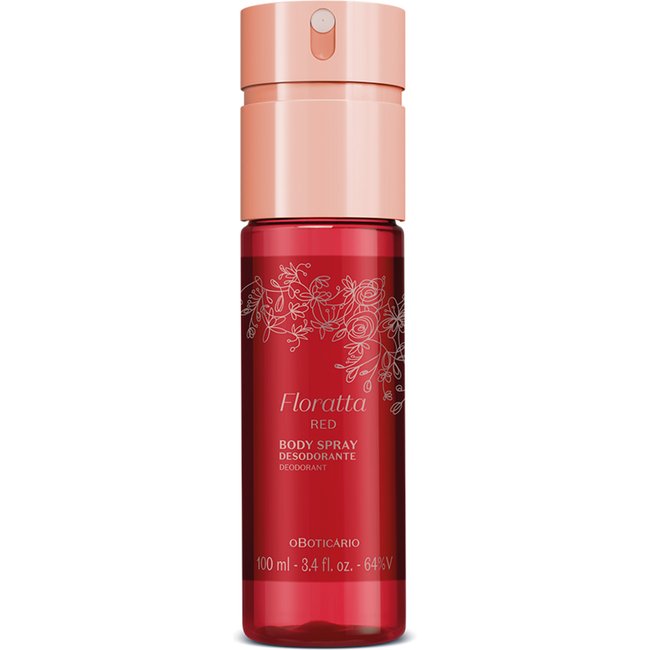 Body Spray Desodorante Floratta Red 100ml