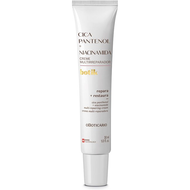 Creme Multirreparador Cica Pantenol + Niacinamida Botik 30ml