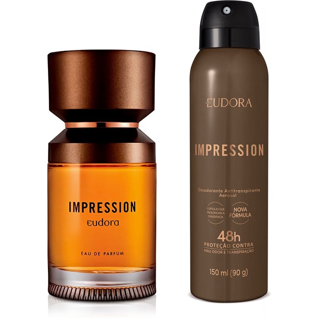Combo Impression: Eau De Parfum 100ml + Desodorante Antitranspirante 150ml