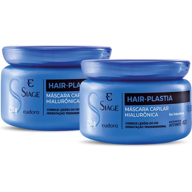 Combo Máscara Capilar Siáge Hair-Plastia 250g (2 itens)