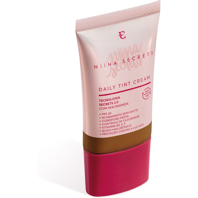 Base Líquida Daily Tint Cream Niina Secrets Cor 85 25ml