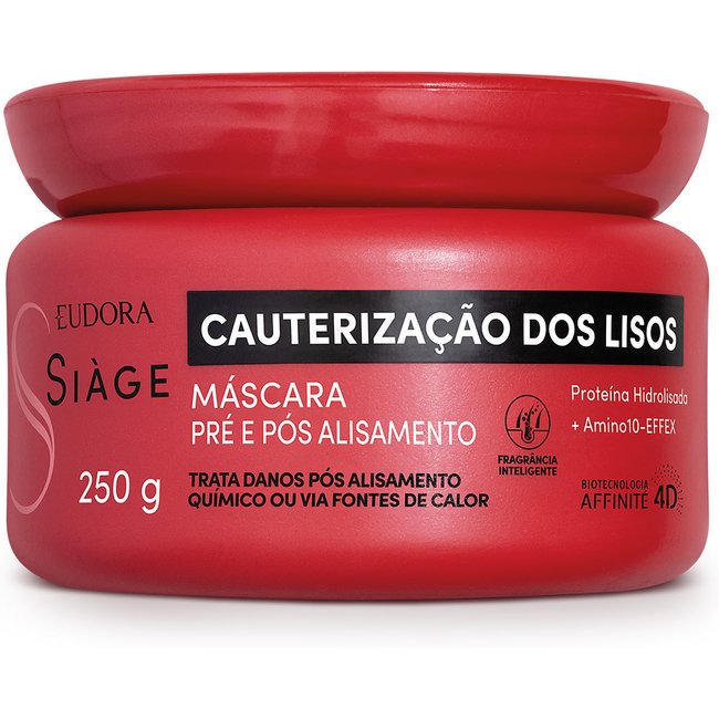 Máscara Capilar Siàge Cauterização dos Lisos 250g