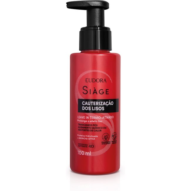 Leave-in Capilar Siàge Cauterização dos Lisos 100ml