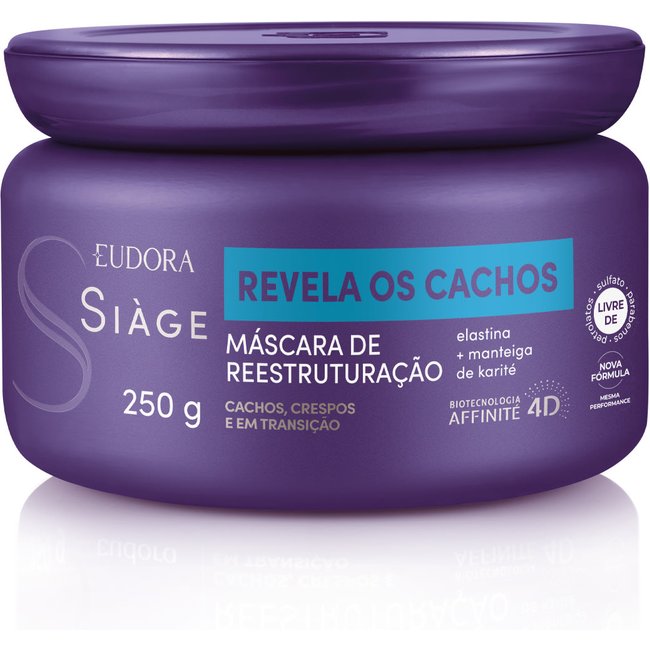 Eudora Siàge Revela os Cachos - Máscara Capilar 250g