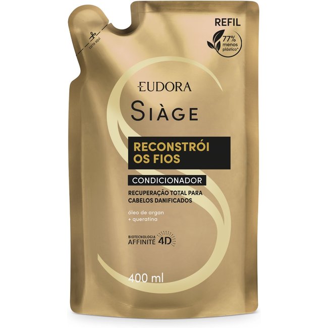 Refil Condicionador Siàge Reconstrói os Fios 400ml