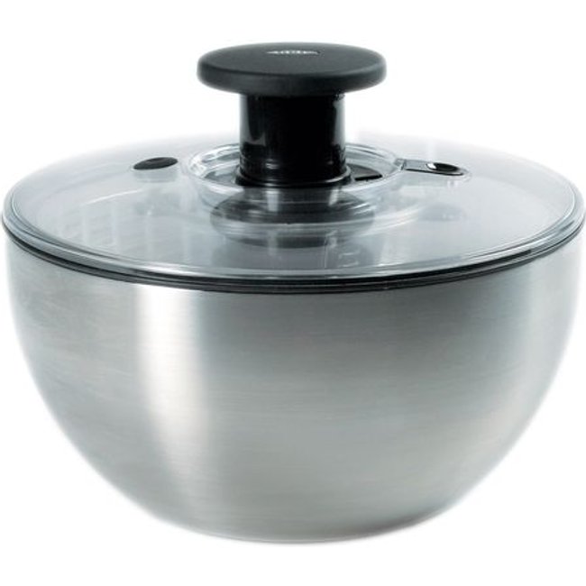Lava e Seca Saladas 5 Litros em Aço Inox OXO