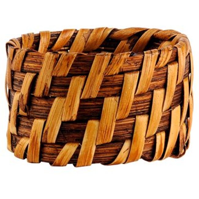 Conjunto de 6 Anéis para Guardanapo em Rattan Kenya