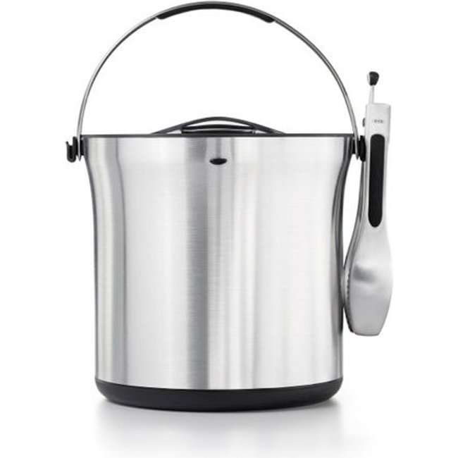 Balde de Gelo com Pinça em Inox 3,78 Litros OXO