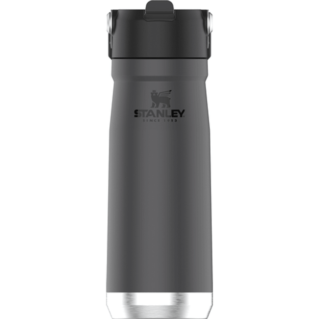 Garrafa Térmica Flip Straw em Inox 650ml Stanley Cinza