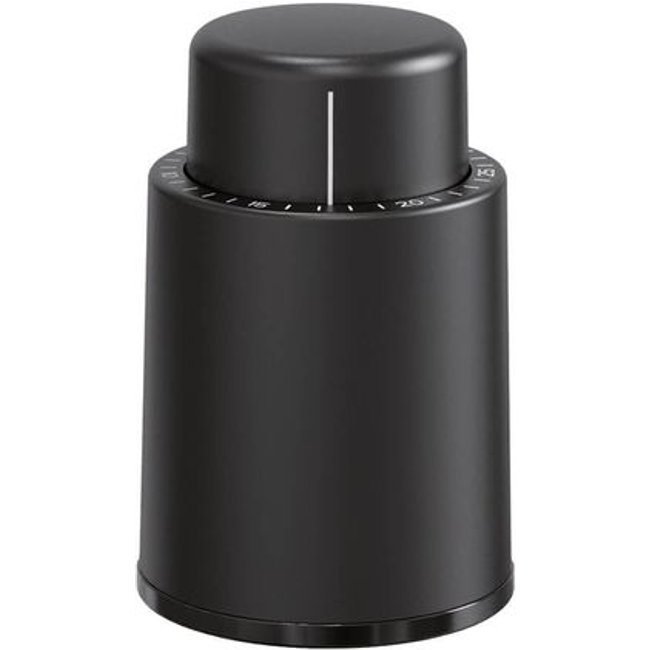 Tampa para Garrafa de Vinho 7cm Kenya Preta