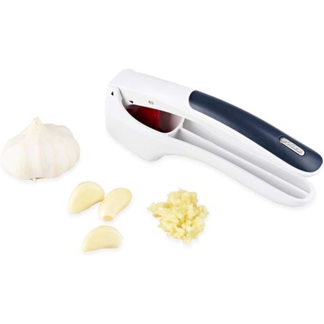 Espremedor de Alho Easy Clean em Plástico 24cm Zyliss Branco