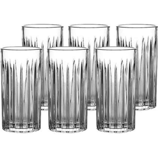 6 Copos Altos Soho em Cristal Ecológico 350ml L'Hermitage
