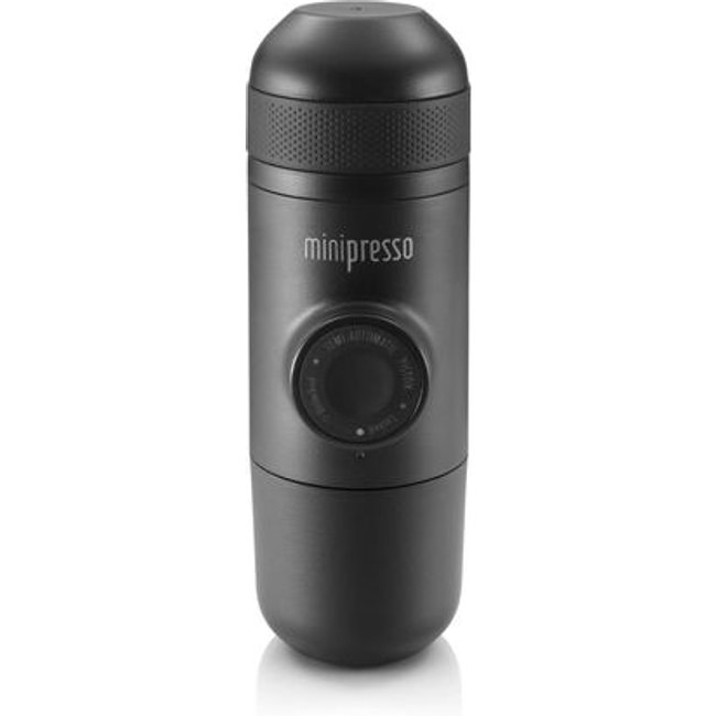 Cafeteira Portátil em Pó Minipresso 50ml Wacaco Preta
