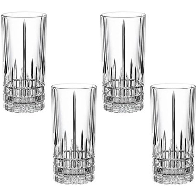 Conjunto de 4 Copos Alto em Vidro Perfect Serve 350ml Spiegelau