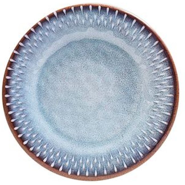 Prato de Sobremesa Ocean Melamina Kenya Azul