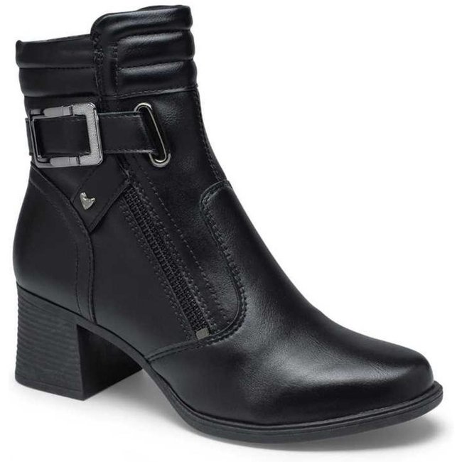 Bota Feminino Mississipi Salto Blocado Cano Curto