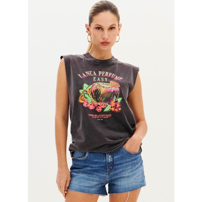 T-shirt Muscle Com Estampa Local Sport Easy