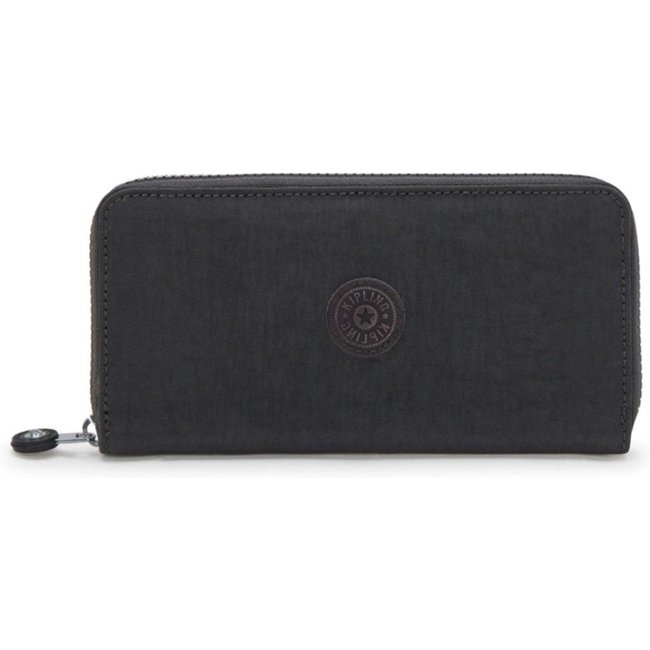 Carteira Kipling Money World Black Noir