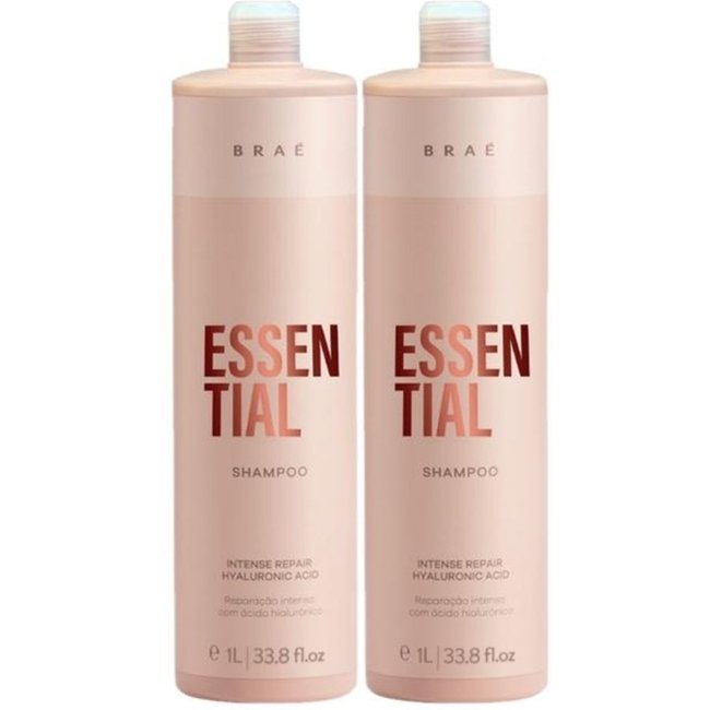 Kit Braé Essential - Shampoo 1Litro (2 unidades)