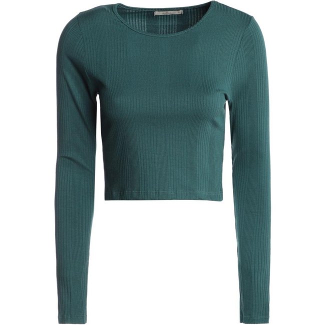 Blusa Cropped Manga Longa Autentique Feminina VERDE