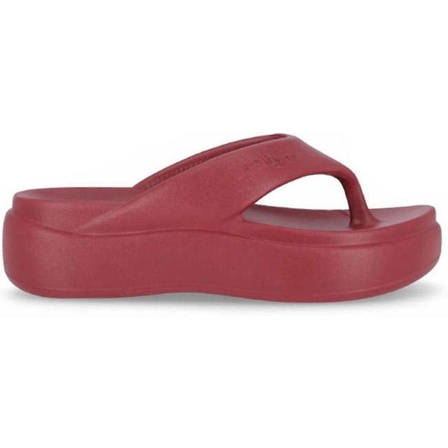 Tamanco Piccadilly Marshmallow Flatform Vinho Incolor