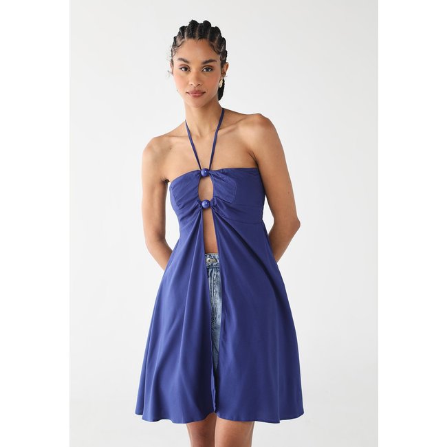 Blusa Feminina CaCay Frente Única Azul