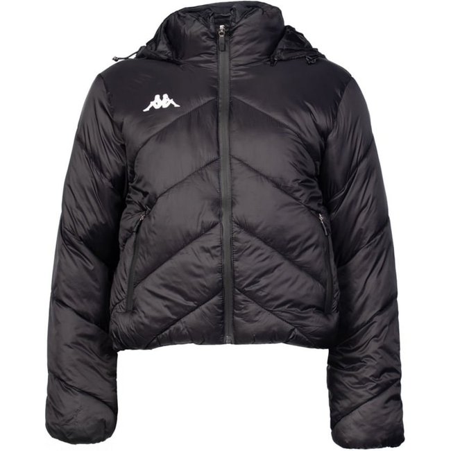 Jaqueta Feminina Kappa Padding Sport Vivier Puffer Preto