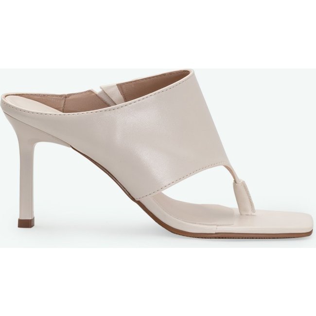 Open Mule Off White Carine Suzana Santos